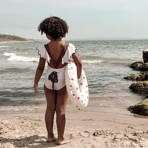 Круг надувной Mrs. Ertha "Lovely Roots", танец сердец, 45 см